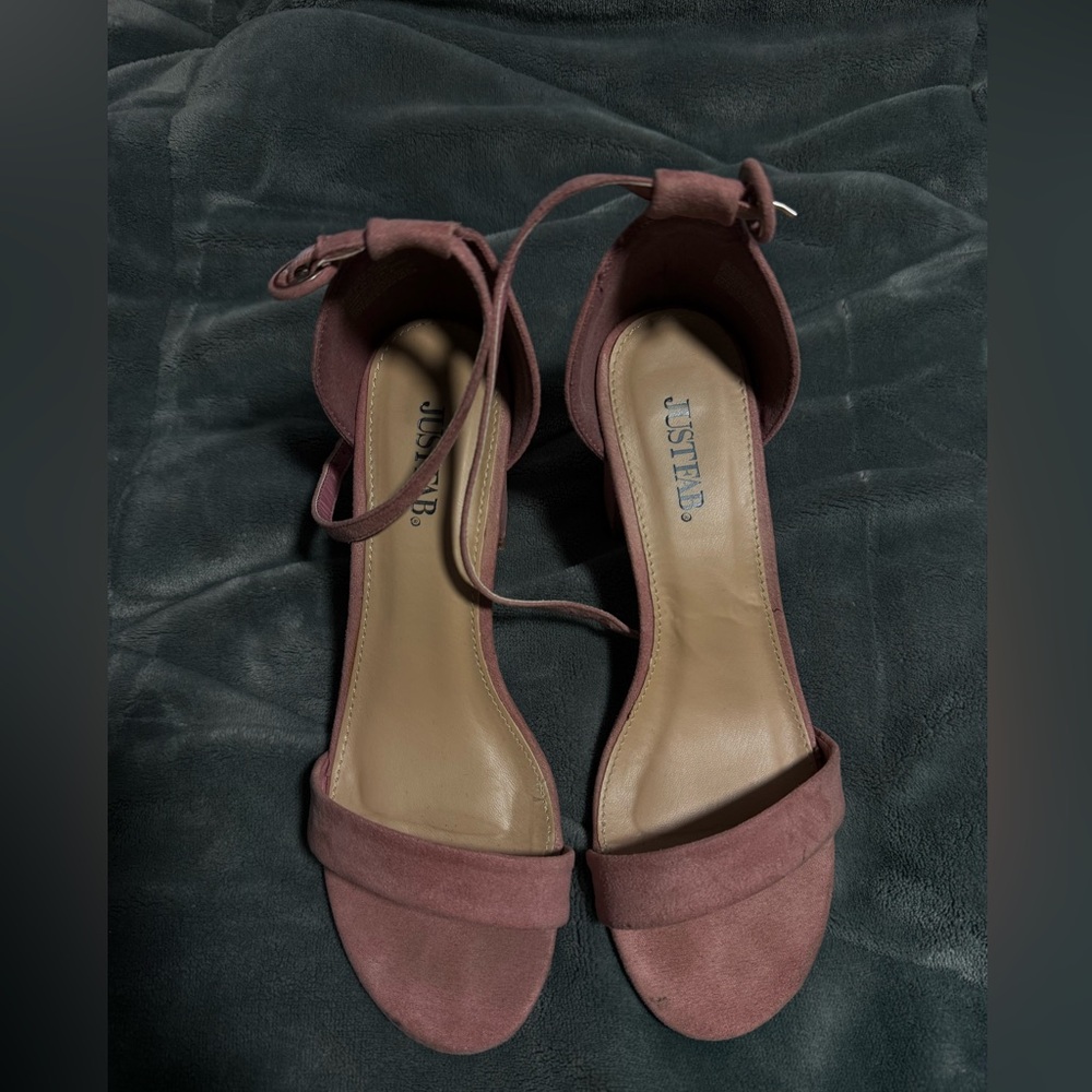JustFab Women's Mauve Sandals